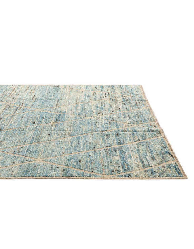 Detail image of  6' 10 x 9' 10  Hand Knotted Darya Wool Rug