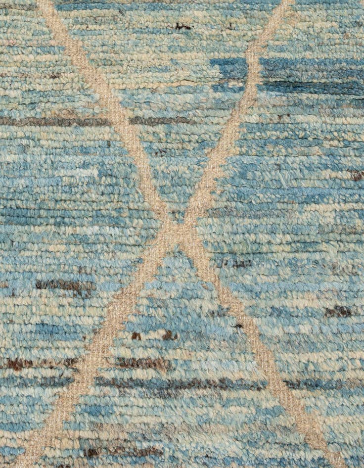 Detail image of  6' 10 x 9' 10  Hand Knotted Darya Wool Rug