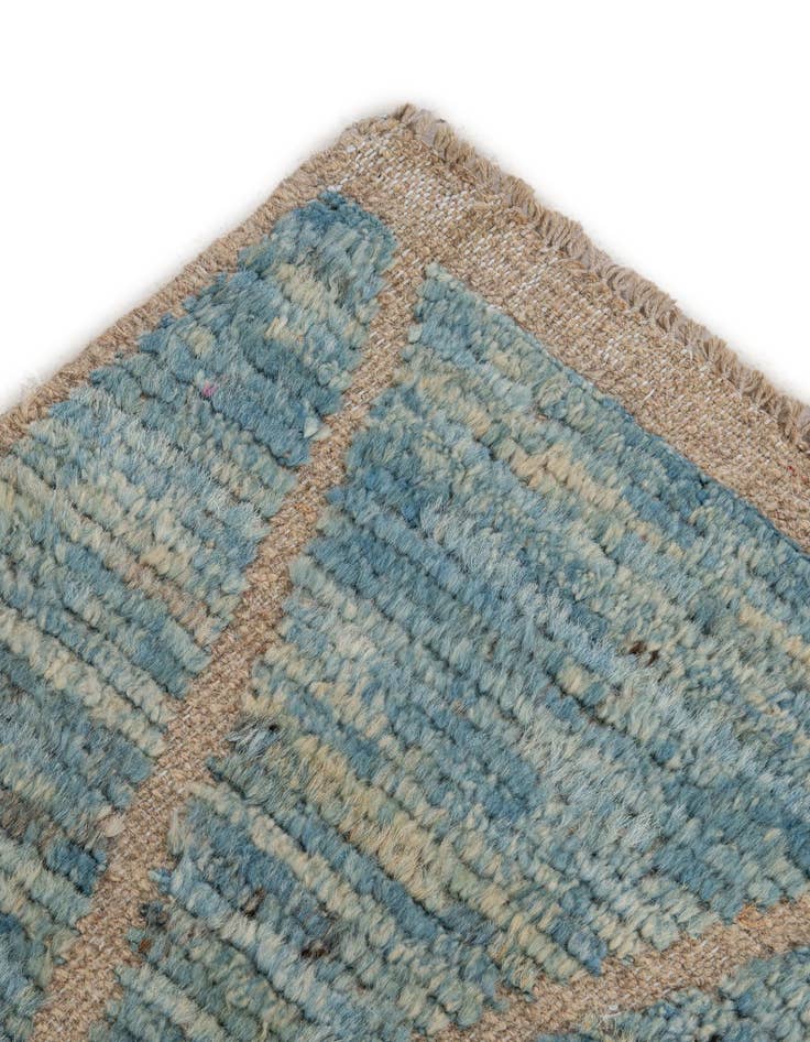 Detail image of  6' 10 x 9' 10  Hand Knotted Darya Wool Rug