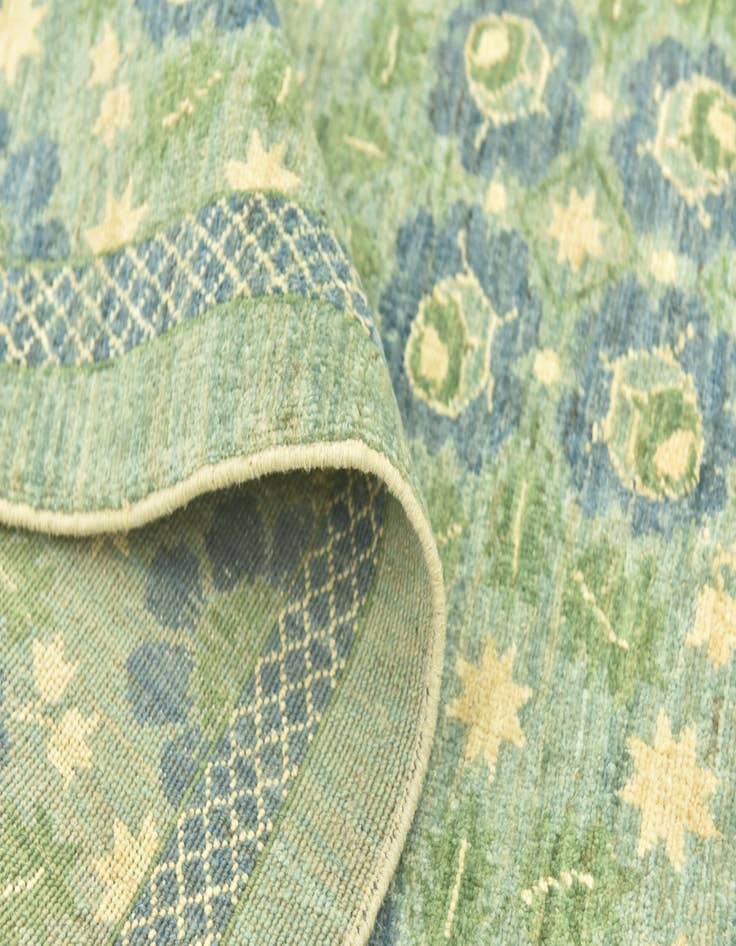 Detail image of  5' 10 x 7' 4  Hand Knotted Darya Oriental Rug