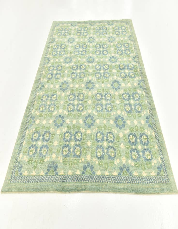 Detail image of  5' 10 x 7' 4  Hand Knotted Darya Oriental Rug