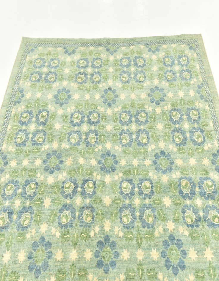 Detail image of  5' 10 x 7' 4  Hand Knotted Darya Oriental Rug