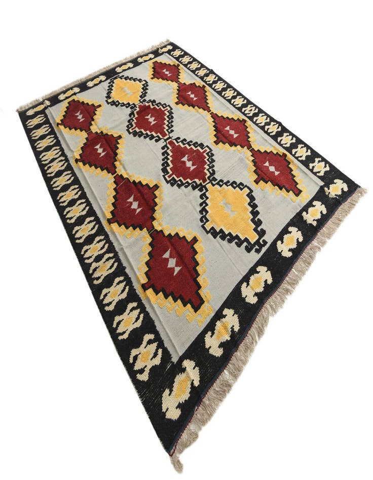 Detail image of  8' 4 x 10' 6  Hand Knotted Darya Wool Rug