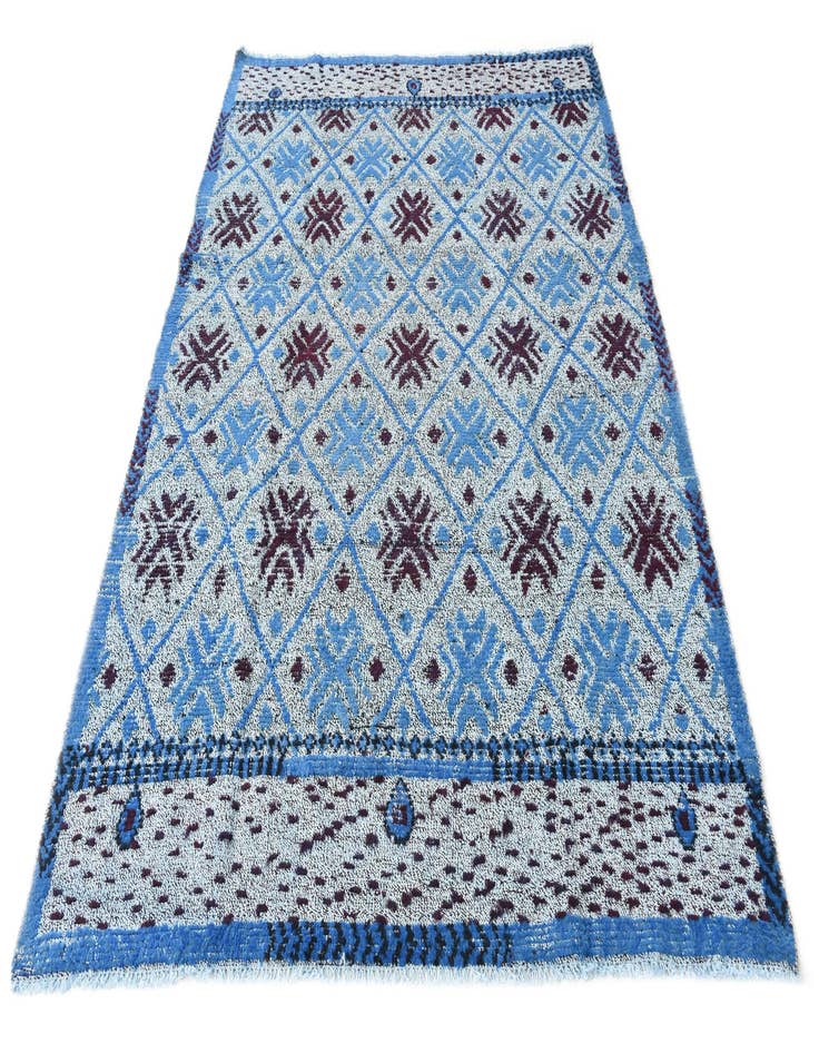 Detail image of  5' 11 x 8' 3  Hand Knotted Darya Wool Rug