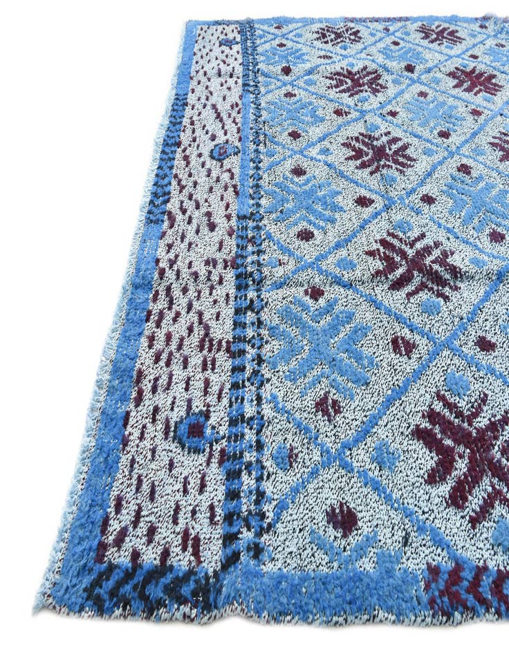 Detail image of  5' 11 x 8' 3  Hand Knotted Darya Wool Rug