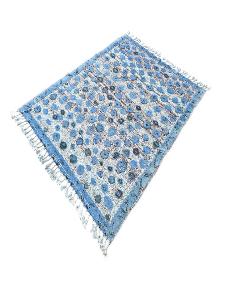 Detail image of  5' x 6' 7  Hand Knotted Darya Wool Rug