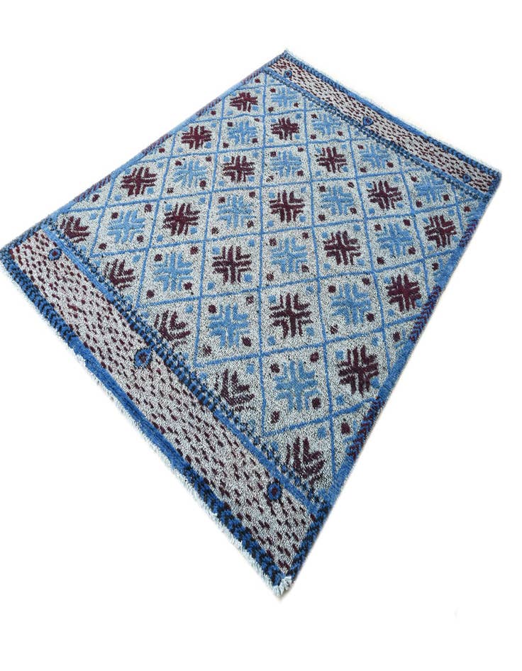 Detail image of  5' 10 x 8' 3  Hand Knotted Darya Wool Rug