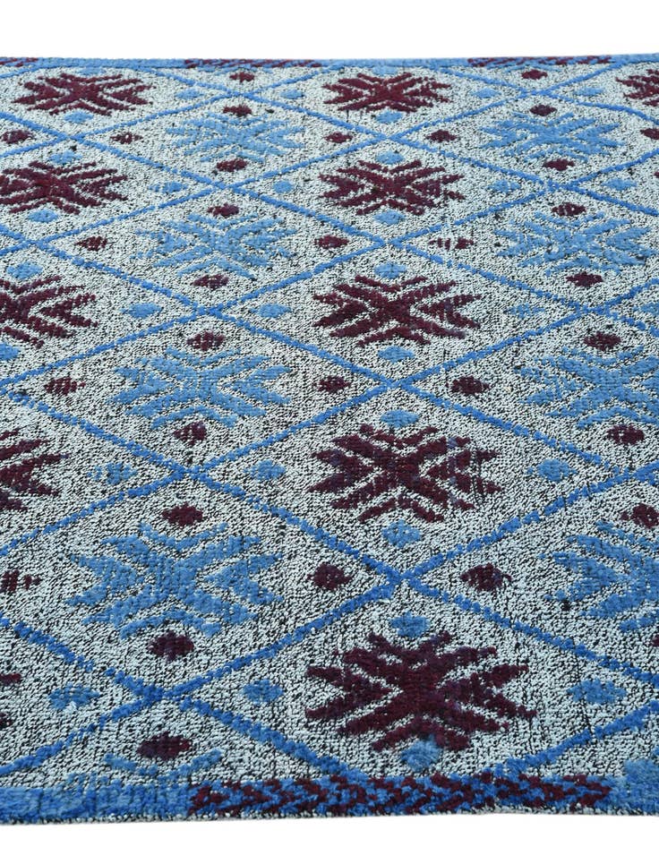 Detail image of  5' 10 x 8' 3  Hand Knotted Darya Wool Rug