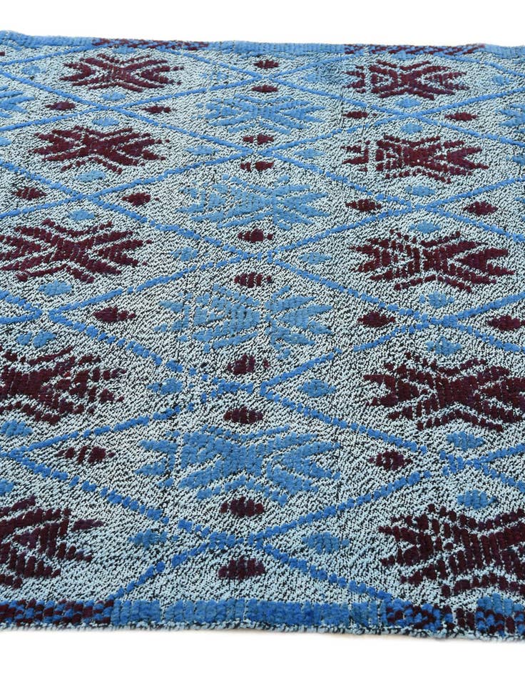 Detail image of  5' 5 x 8' 3  Hand Knotted Darya Wool Rug