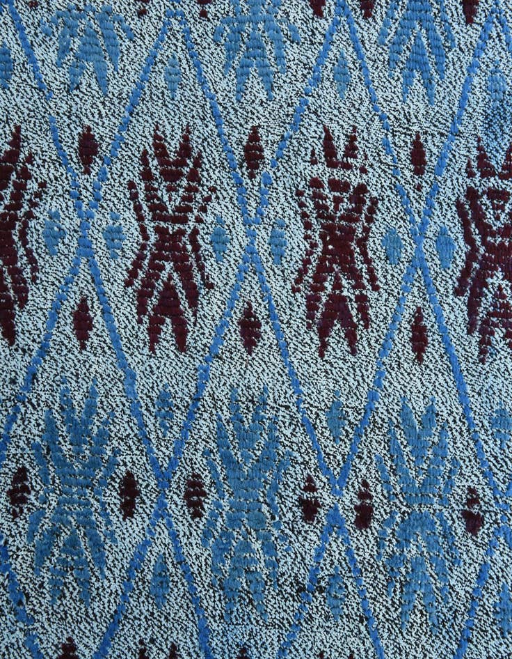 Detail image of  5' 5 x 8' 3  Hand Knotted Darya Wool Rug