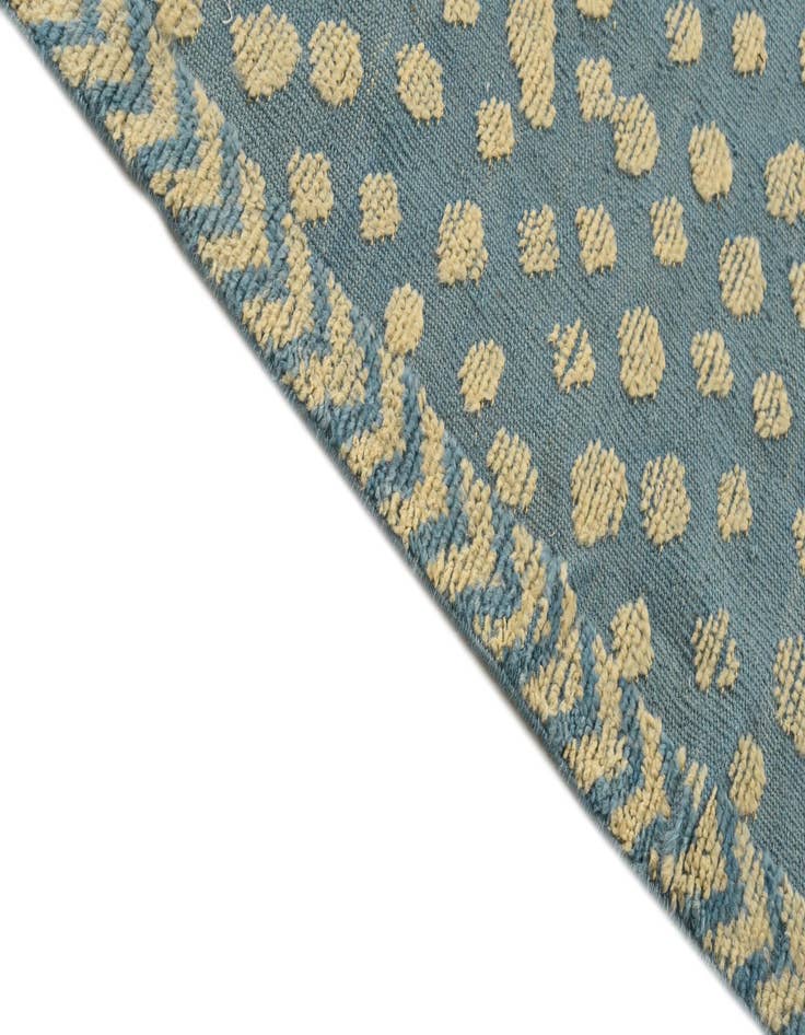 Detail image of  4' 3 x 6' 1  Hand Knotted Darya Wool Rug