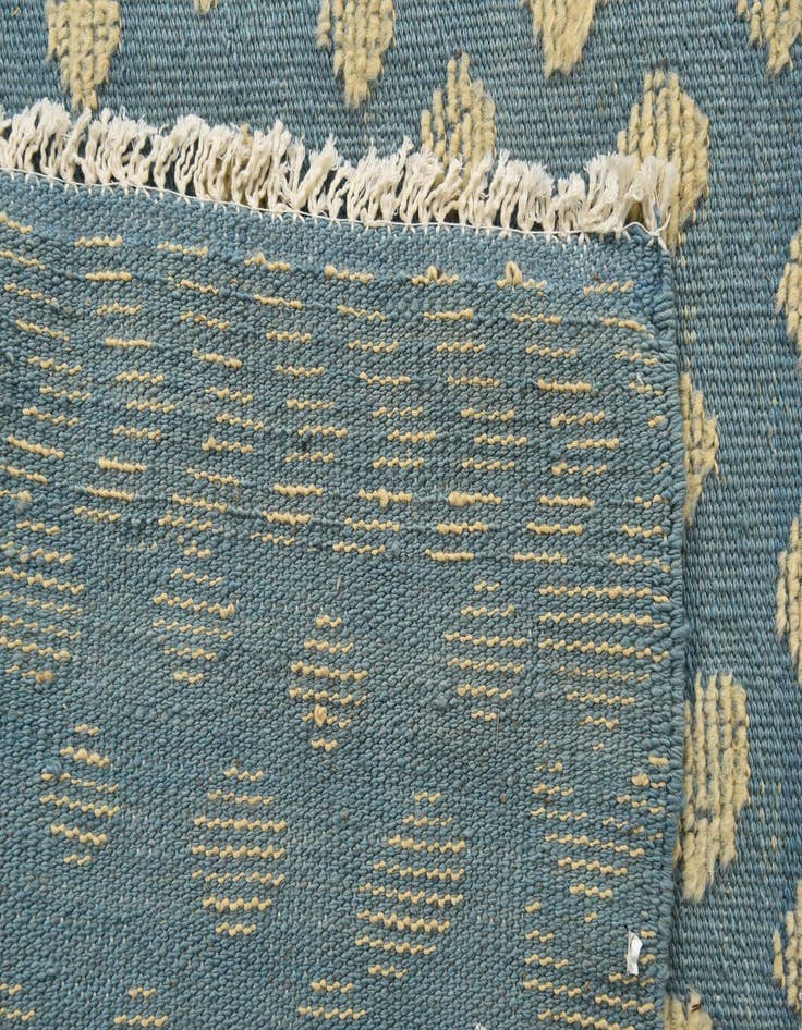 Detail image of  4' 3 x 6' 1  Hand Knotted Darya Wool Rug