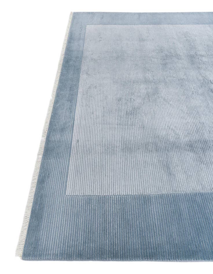 Detail image of  6' 8 x 10'  Hand Knotted Darya Wool Rug