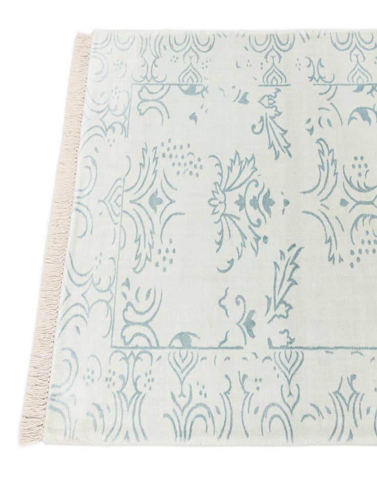 Detail image of  2' 7 x 5'  Hand Knotted Darya Wool Rug