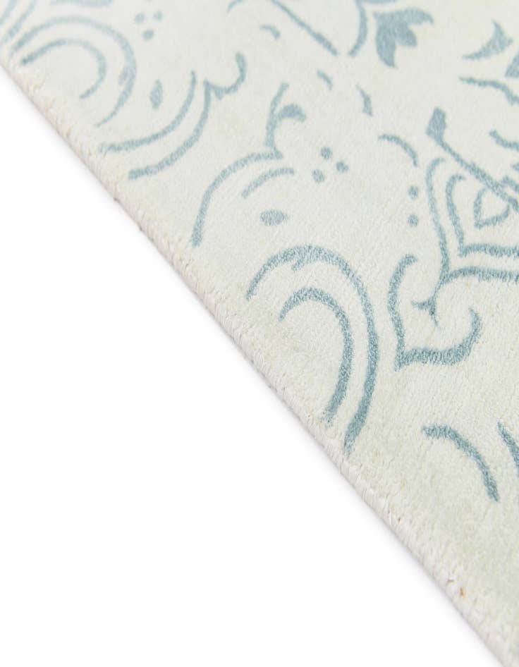 Detail image of  2' 7 x 5'  Hand Knotted Darya Wool Rug