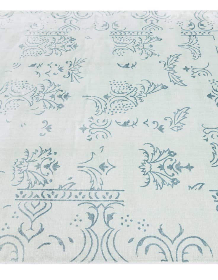 Detail image of  5' 7 x 7' 10  Hand Knotted Darya Wool Rug