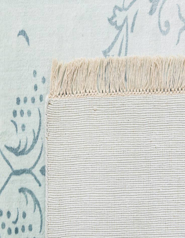 Detail image of  5' 7 x 7' 10  Hand Knotted Darya Wool Rug