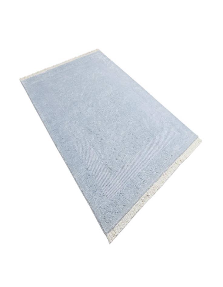 Detail image of  5' 7 x 7' 10  Hand Knotted Darya Wool Rug