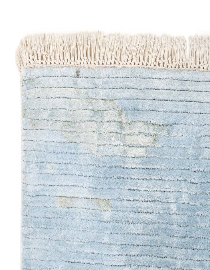 Detail image of  6' 7 x 9' 11  Hand Knotted Darya Wool Rug