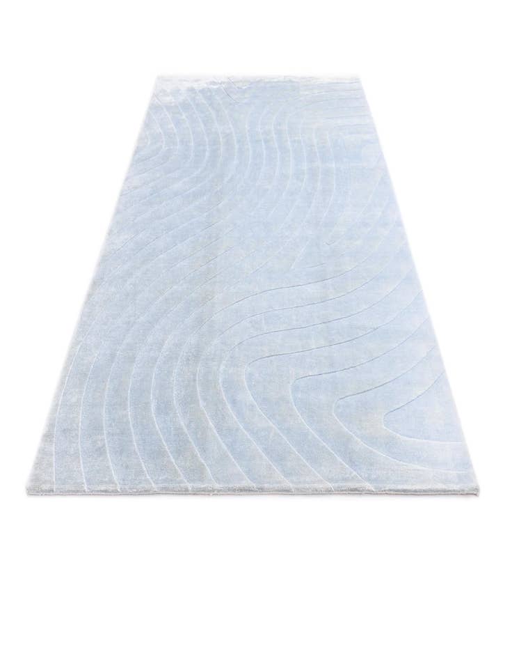 Detail image of  6' 9 x 9' 9  Hand Knotted Darya Wool Rug