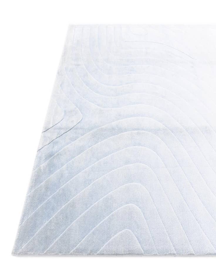 Detail image of  6' 9 x 9' 9  Hand Knotted Darya Wool Rug