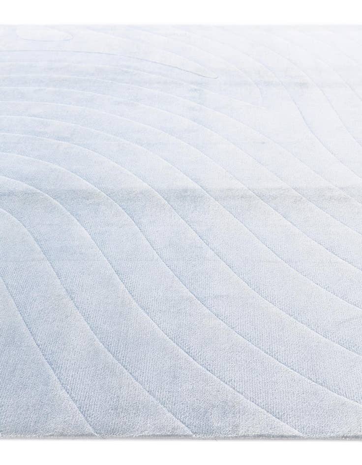 Detail image of  6' 9 x 9' 9  Hand Knotted Darya Wool Rug