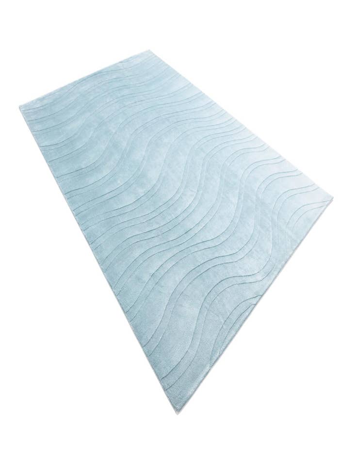 Detail image of  6' 9 x 9' 10  Hand Knotted Darya Wool Rug