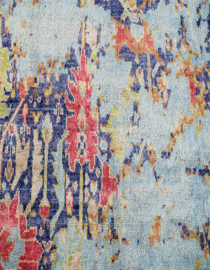 Detail image of  10' 1 x 14'  Hand Knotted Darya Wool Rug