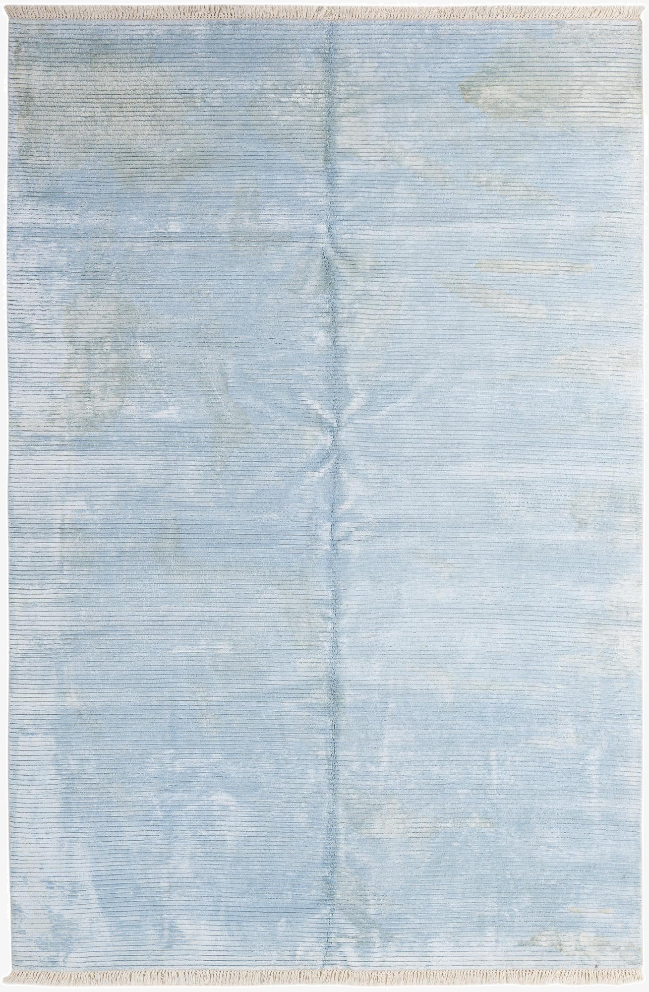  6' 7 x 9' 11  Hand Knotted Darya Wool Rug