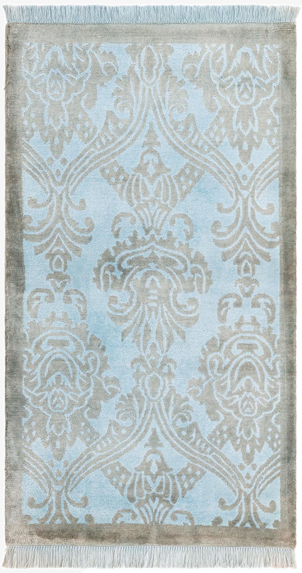  2' 10 x 5' 1  Hand Knotted Darya Wool Rug