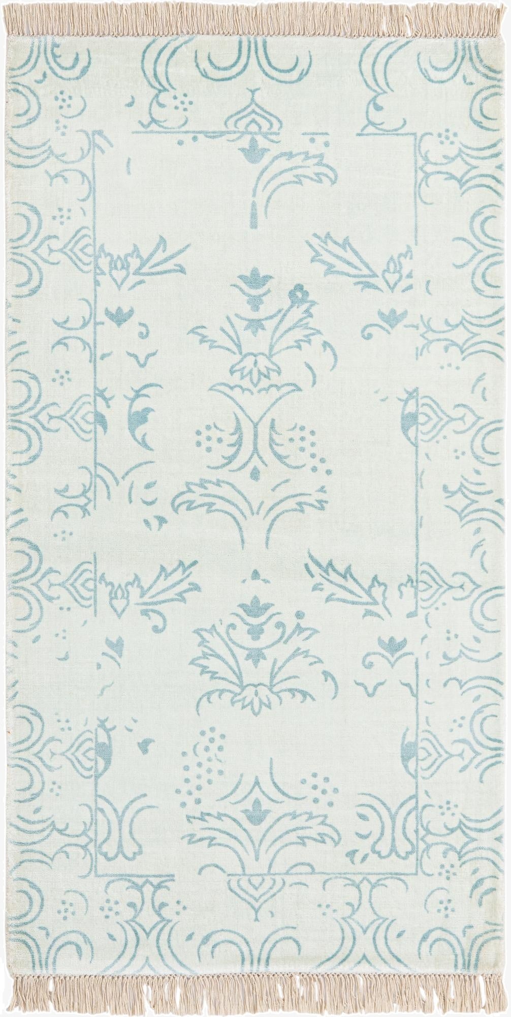  2' 7 x 5'  Hand Knotted Darya Wool Rug