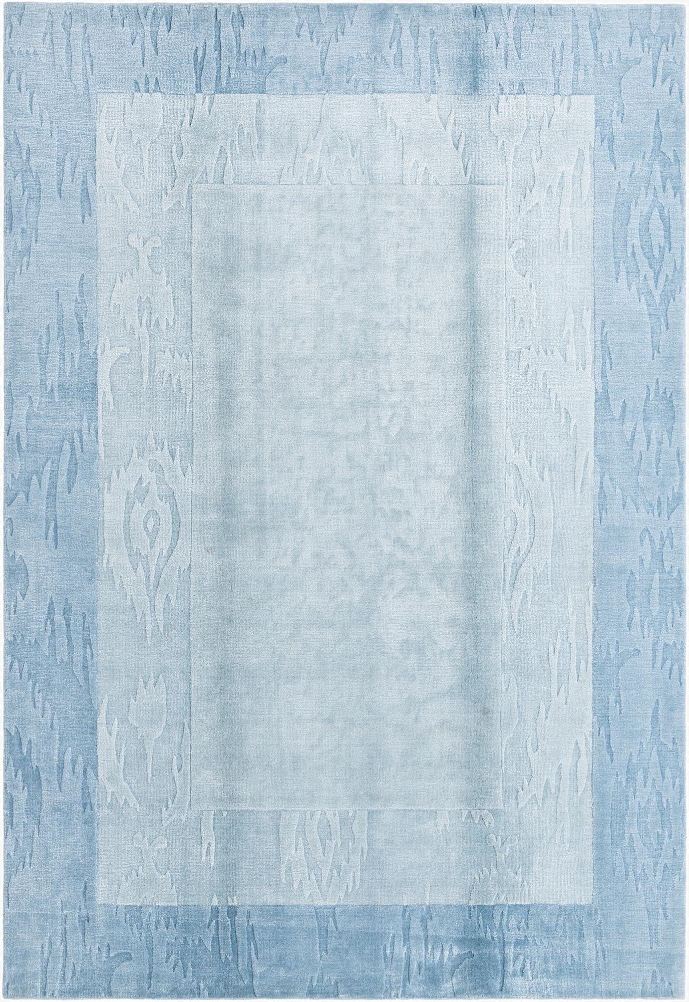  6' 7 x 9' 7  Hand Knotted Darya Wool Rug