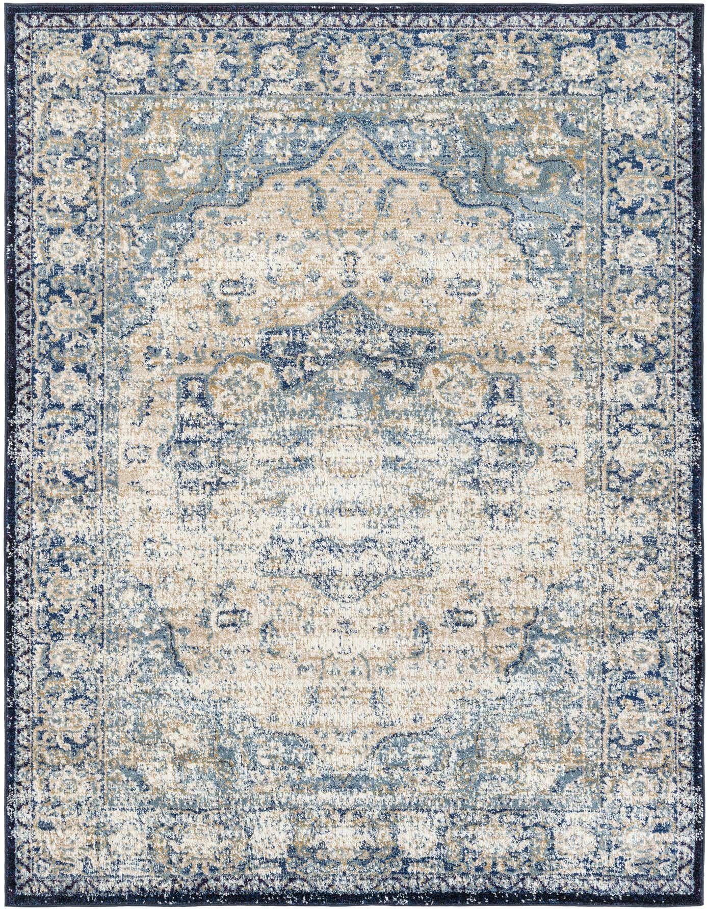 Primary image  5' 3 x 7' 6 Fleur Rug