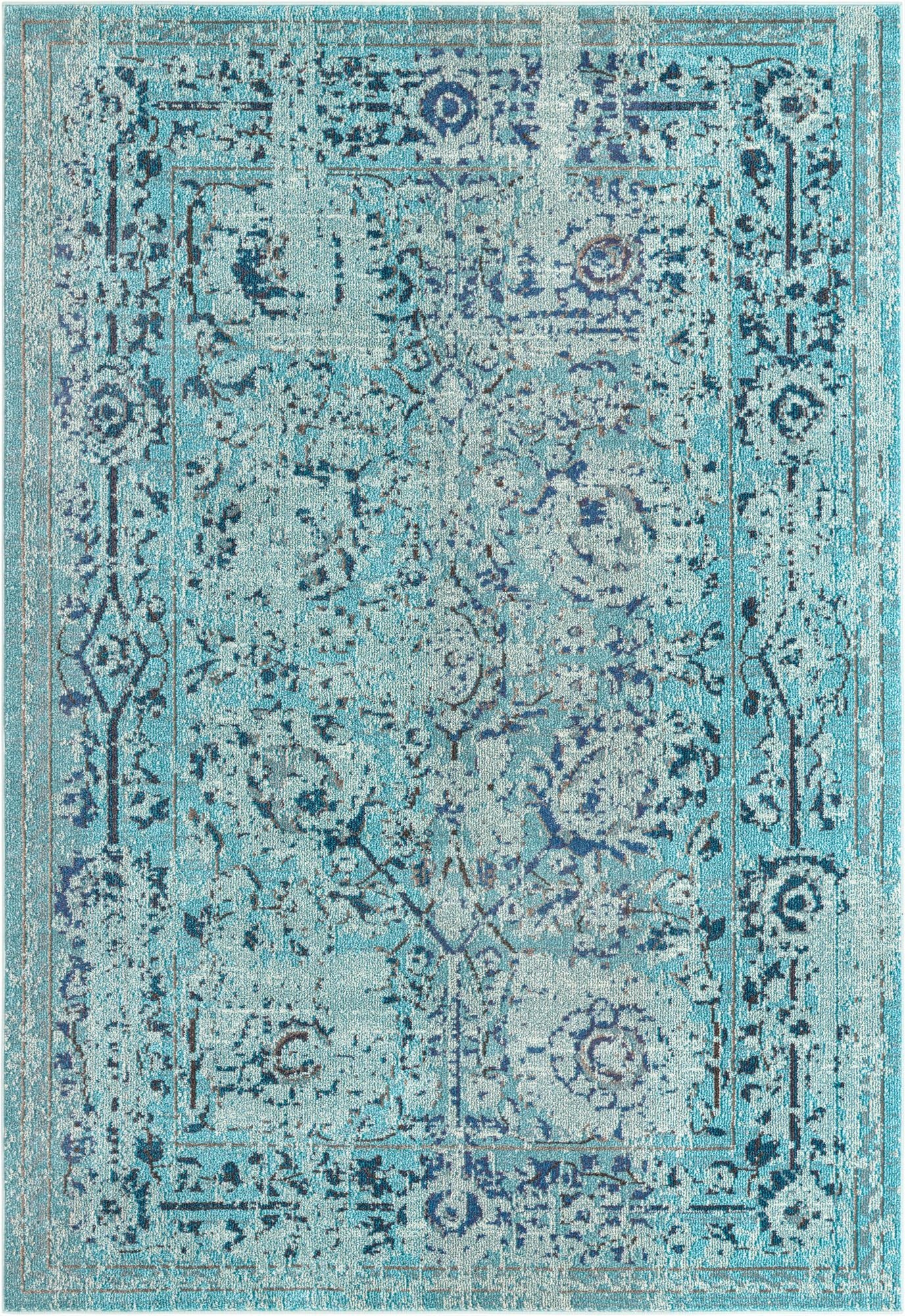  7' x 10'  Washable Fleur Rug