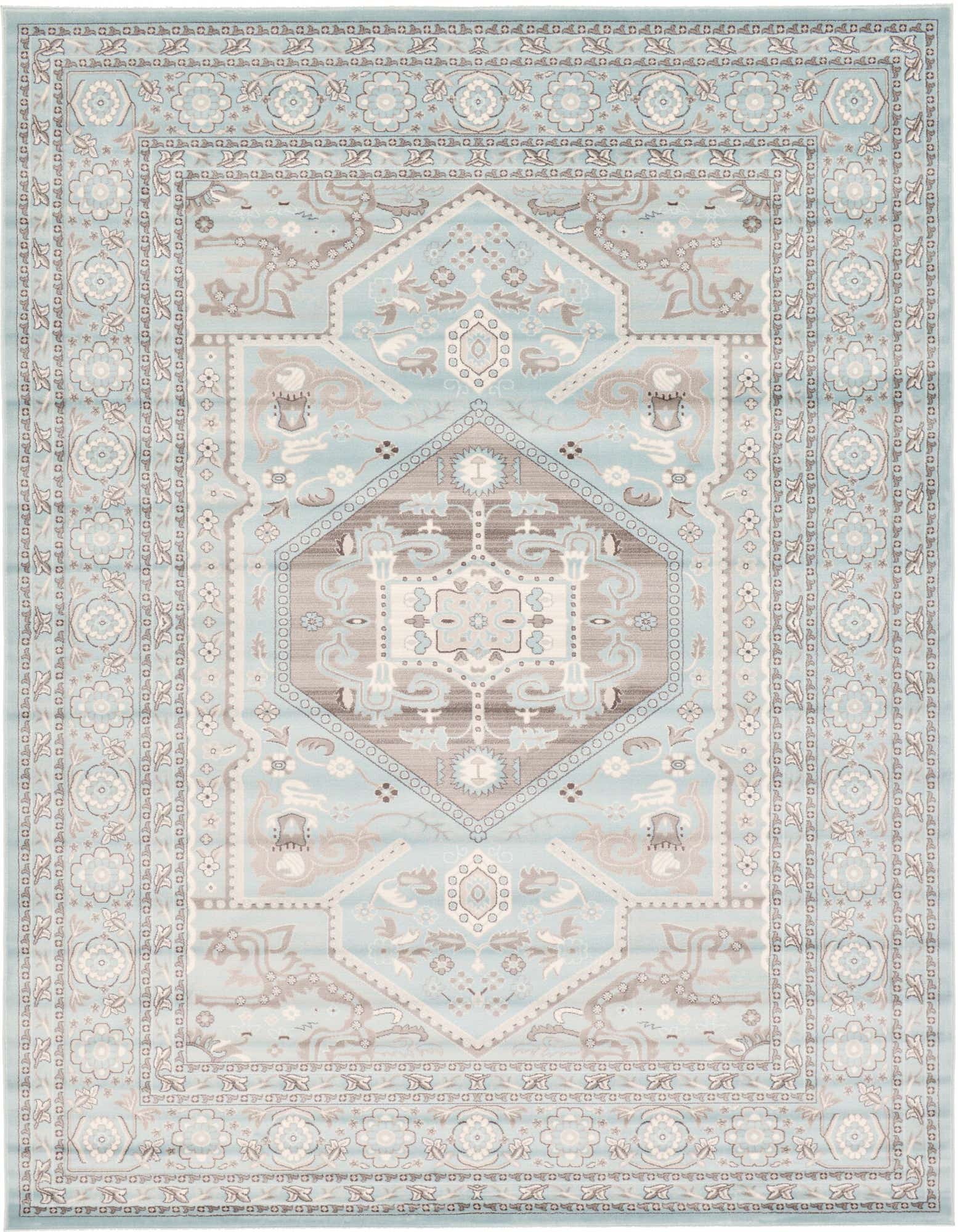 Primary image  9' 10 x 13' 3 Heris Rug