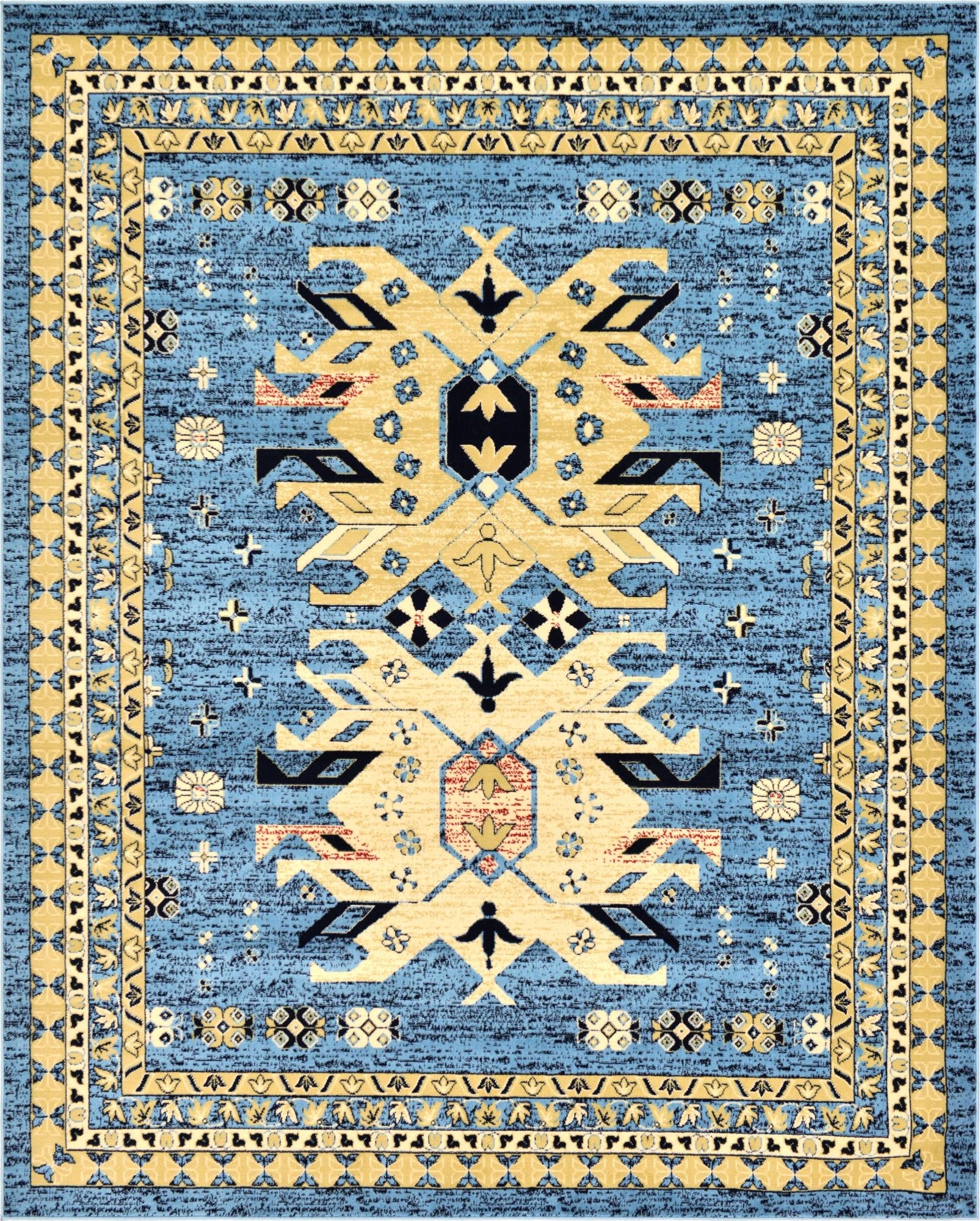  7' 10 x 10' Heris Rug