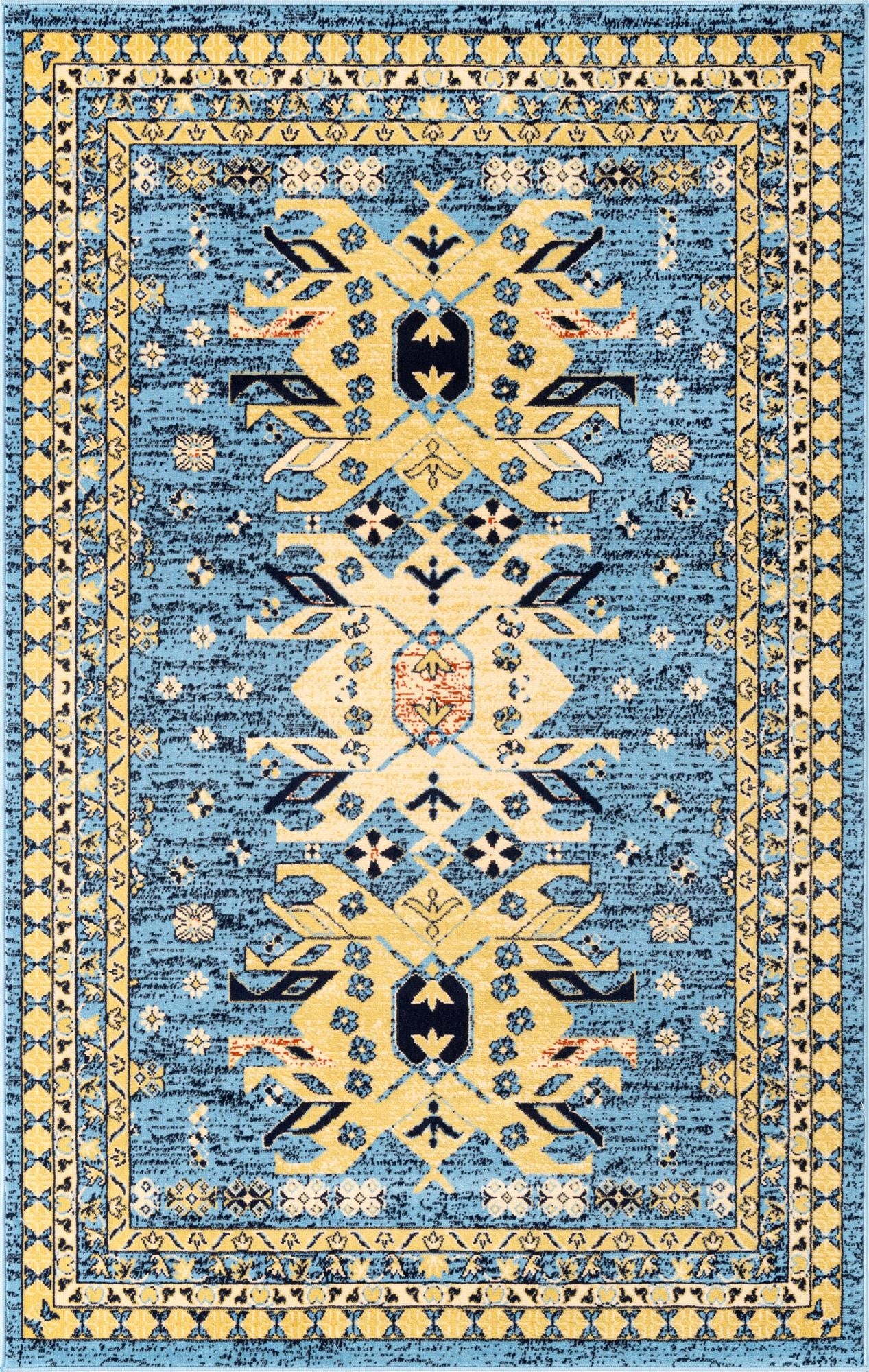  5' 3 x 8' Heris Rug
