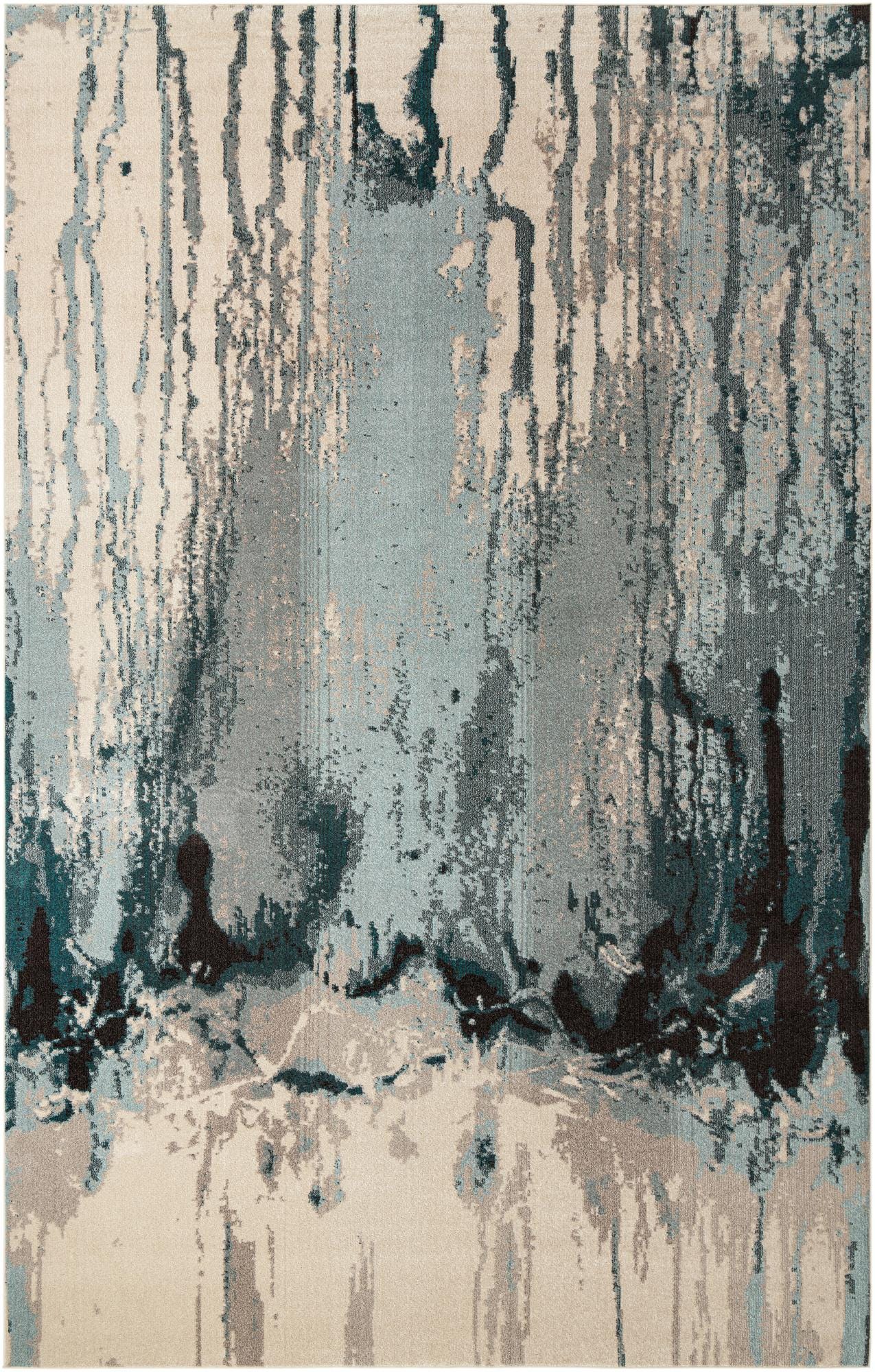 Light Blue 10' 6 x 16' 5 Washable Hyacinth Rug | Rugs.com