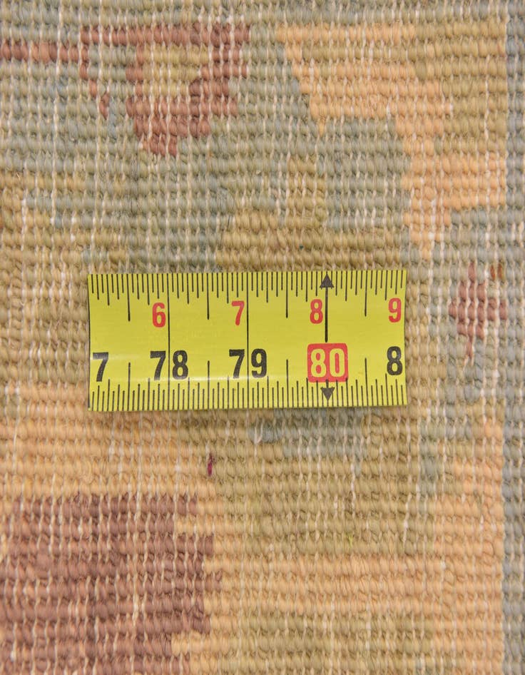 Detail image of  8' x 9' 9  Hand Knotted Ikat Rug