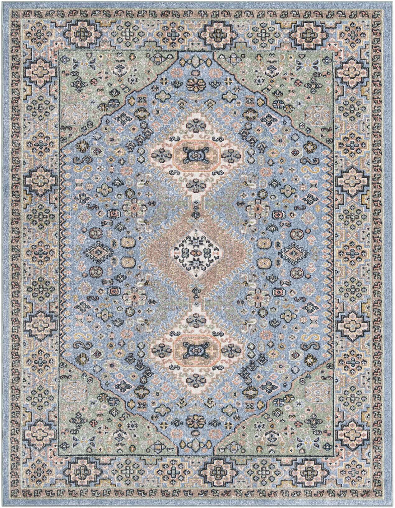 Primary image  5' 3 x 8' Kamala Washable Rug