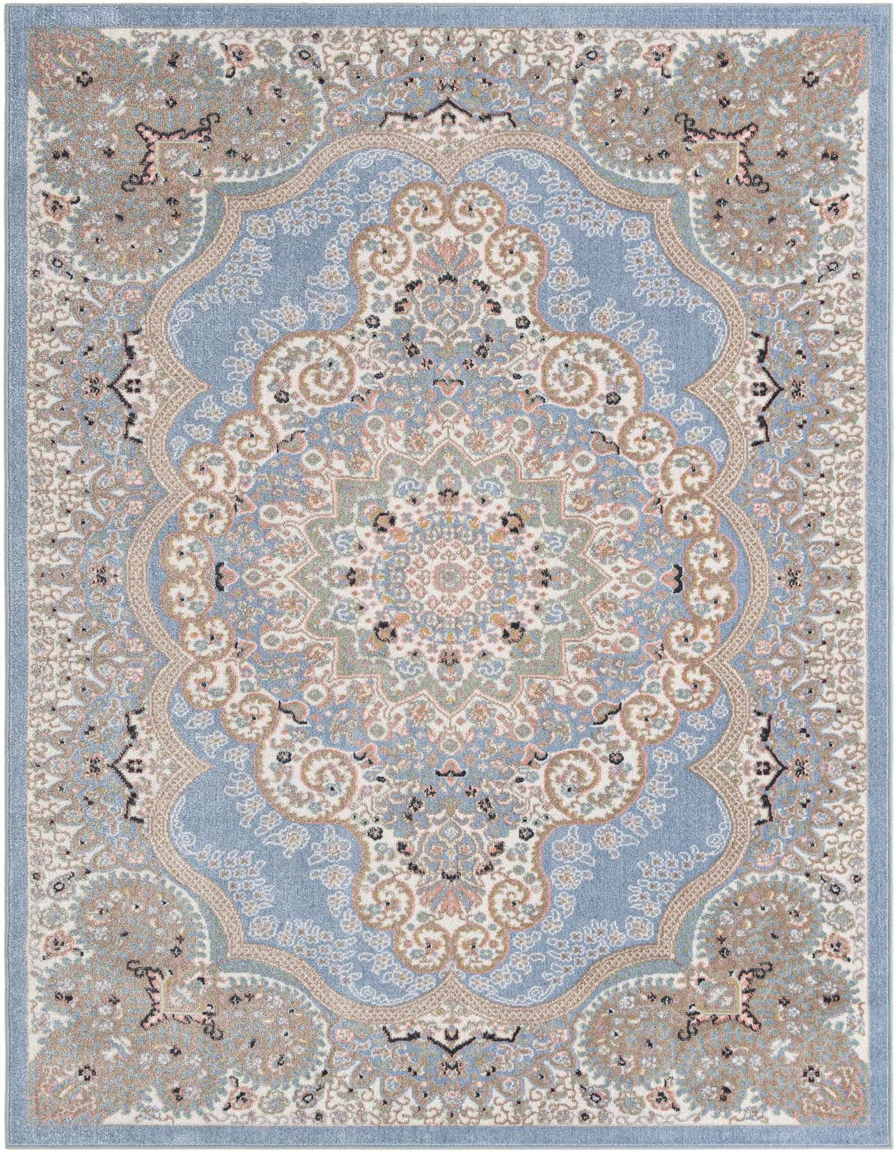 Primary image  5' 3 x 8' Kamala Washable Rug