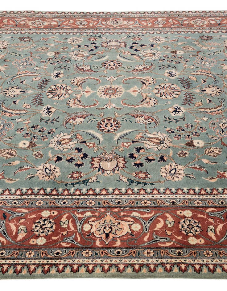 Detail image of  6' 1 x 9' 10 Kashan Wool Rug