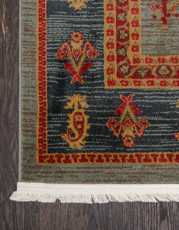 Detail image of  6' x 9' Kashkuli Gabbeh Rug