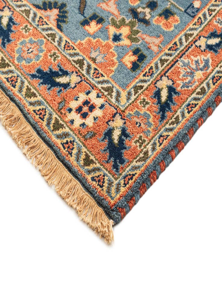 Detail image of  4' 8 x 6' 9  Hand Knotted Kazak Wool Rug