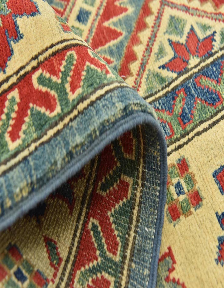 Detail image of  6' 7 x 9' 10  Hand Knotted Kazak Rug