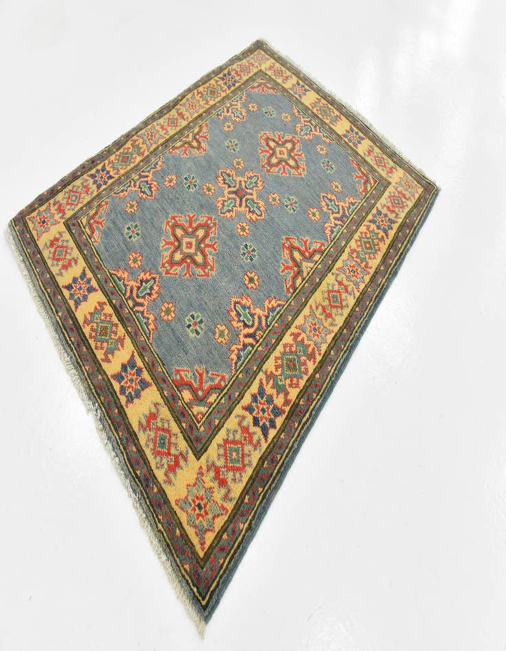 Detail image of  3' x 3' 10  Hand Knotted Kazak Rug