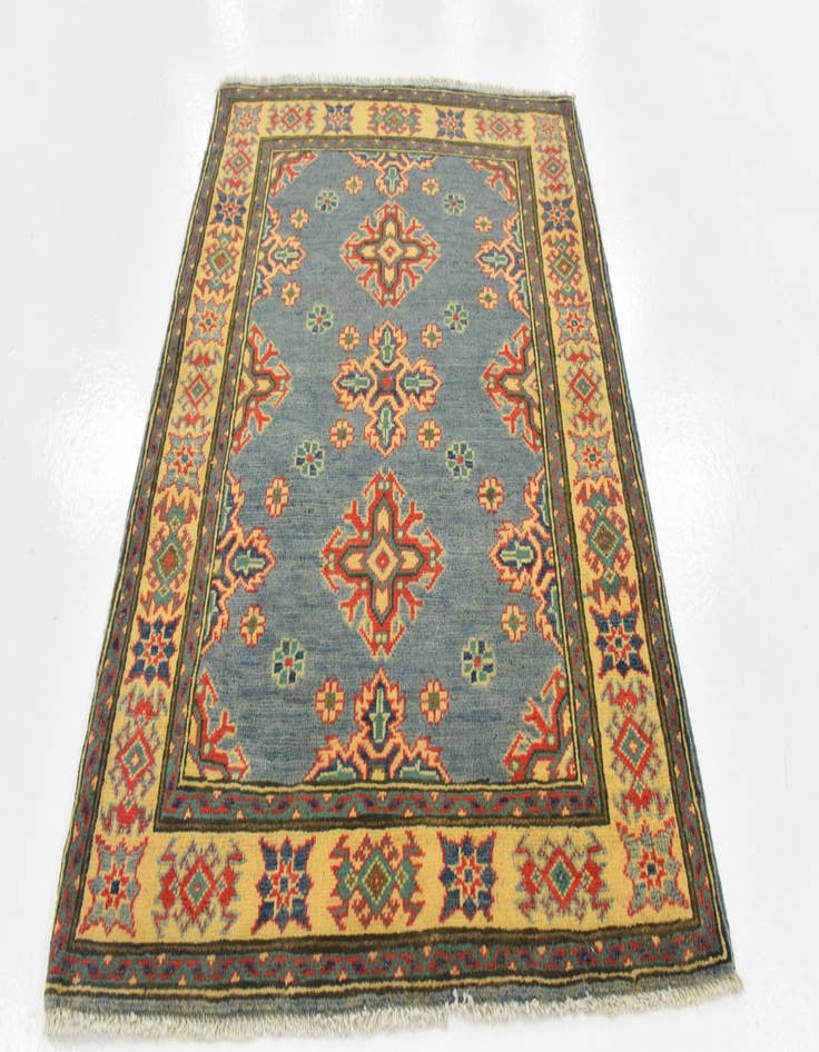 Detail image of  3' x 3' 10  Hand Knotted Kazak Rug