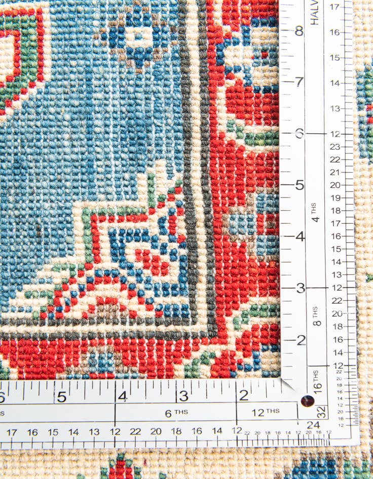Detail image of  5' 7 x 7' 9  Hand Knotted Kazak Rug