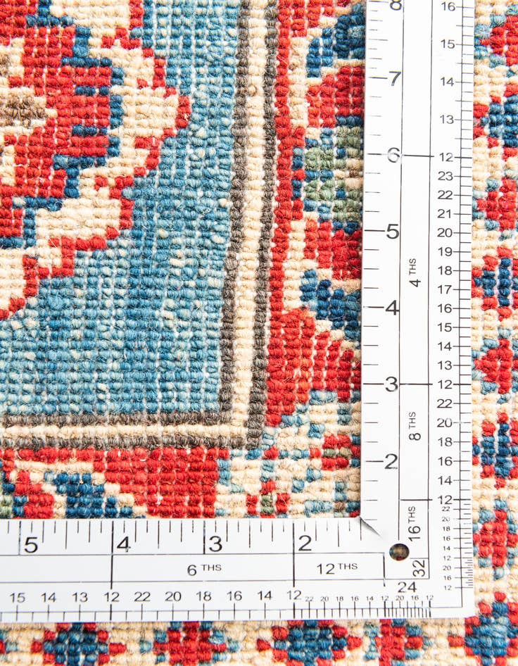 Detail image of  5' 8 x 7' 9  Hand Knotted Kazak Rug