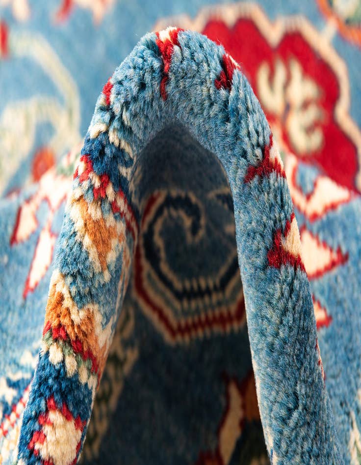 Detail image of  5' x 6' 9  Hand Knotted Kazak Rug